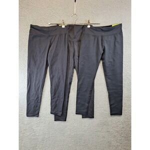 All In Motion Leggings Girls L (10/12) Black (1) High-Rise Activewear 3 Total